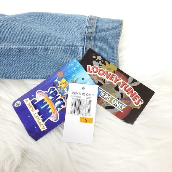 Looney Tunes Space Jam Members Only Denim Jacket - Picture 8 of 10